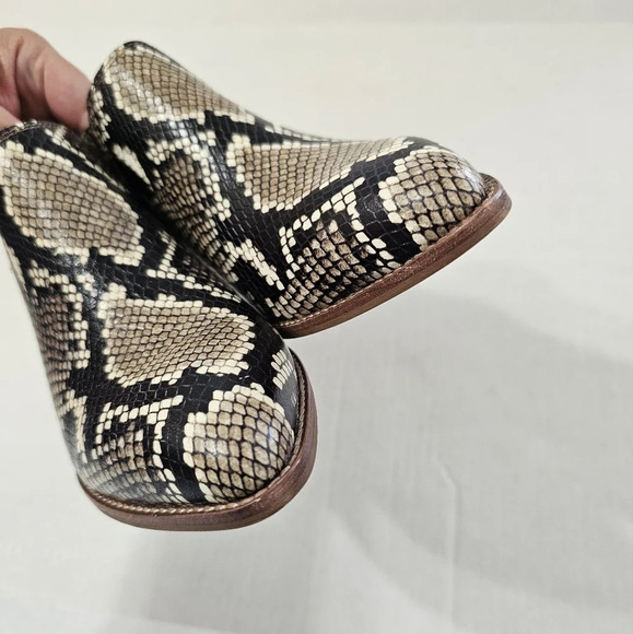 MADEWELL Sonia Snakeskin Boots Size 6.5 NWOT - Picture 7 of 8